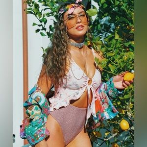 P2F swimwear 1piece, NWT